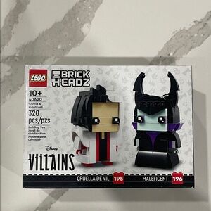LEGO BrickHeadz Disney Villains Building Set 40620